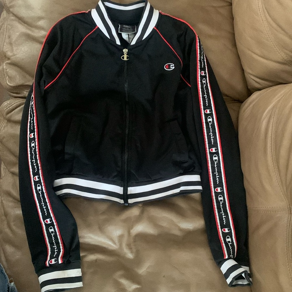 CHAMPION TRACK BOMBER JACKET -Full Zip